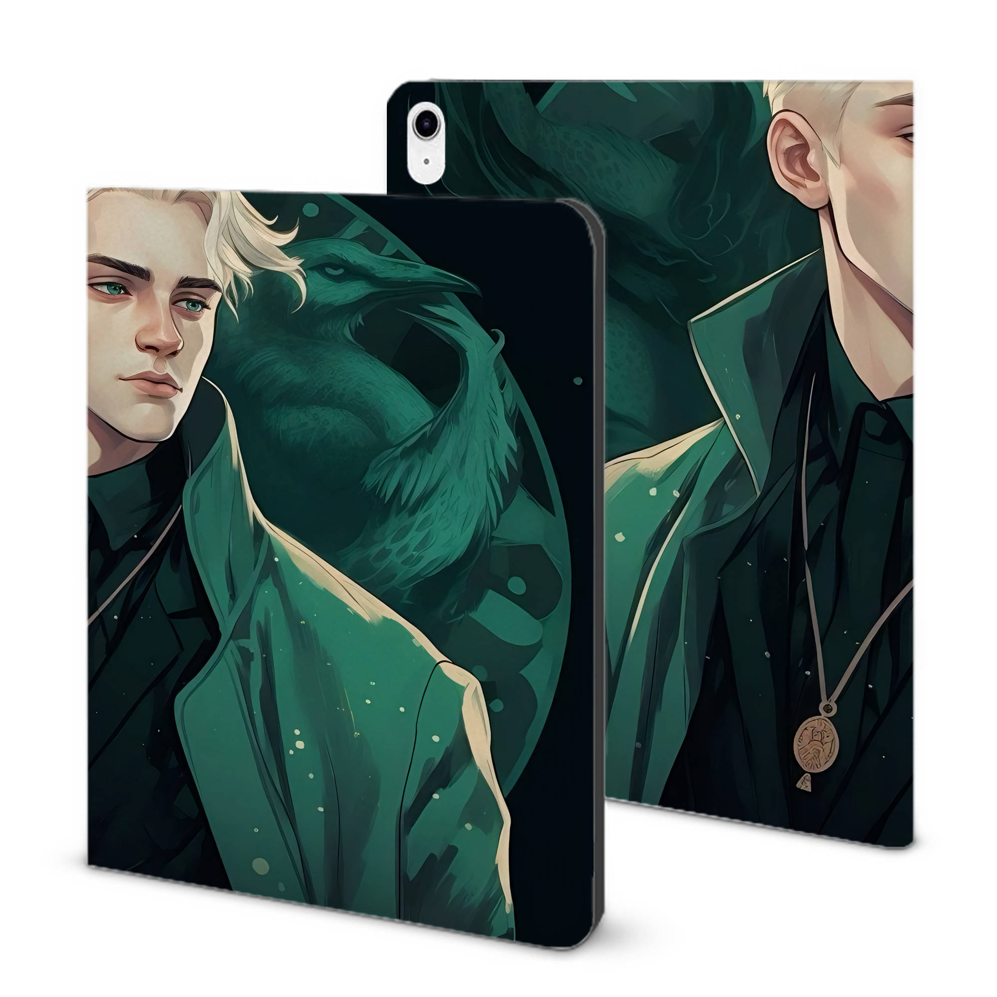 （画像用） Harry Potter ハリー・ポッターシリーズ IPad ケース ブック型 PUレザー TPU 耐衝撃 軽量 薄型 ペン収納なし 全面保護 IPad 各モデル対応